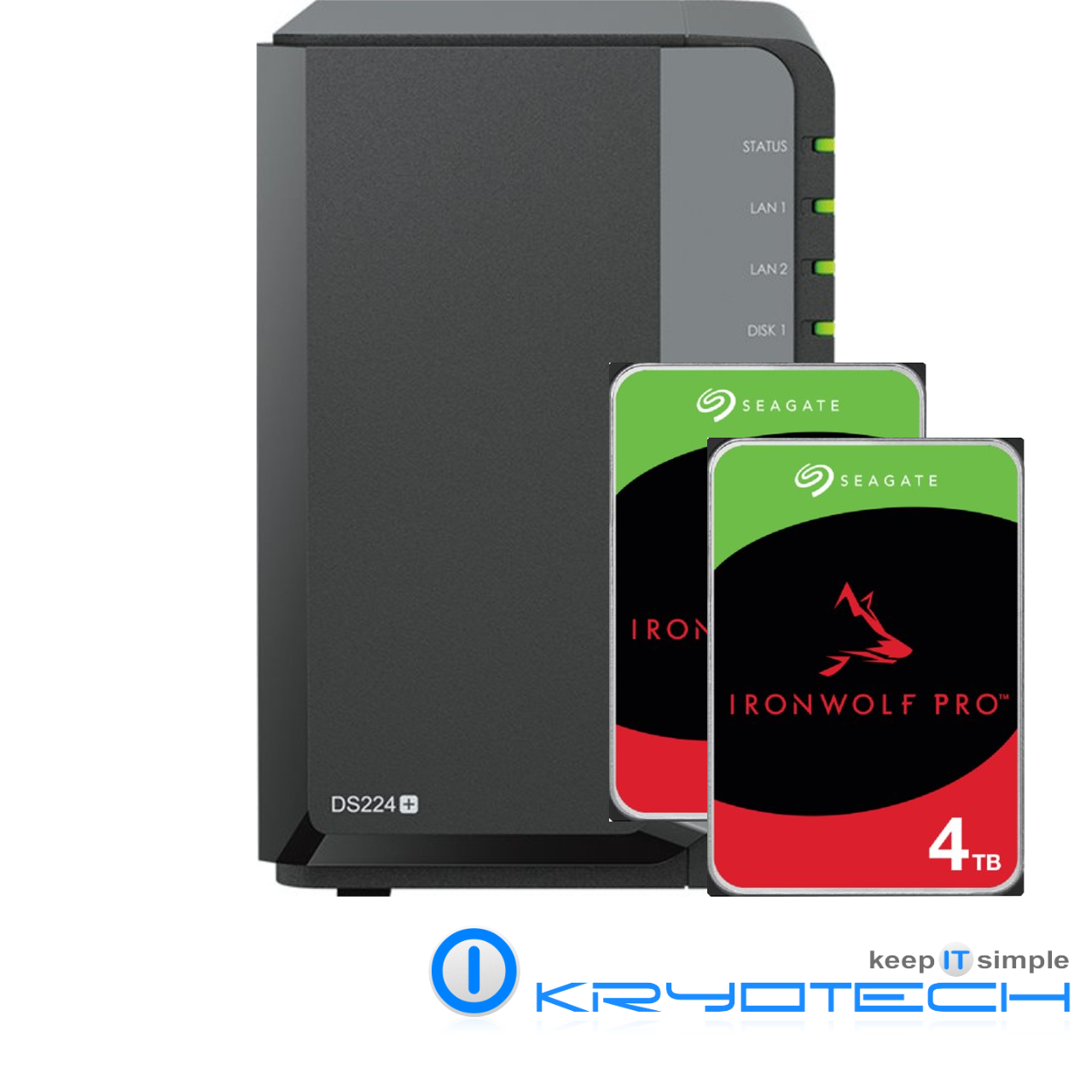 SYNOLOGY DS224+ 2x 4TB (8TB)