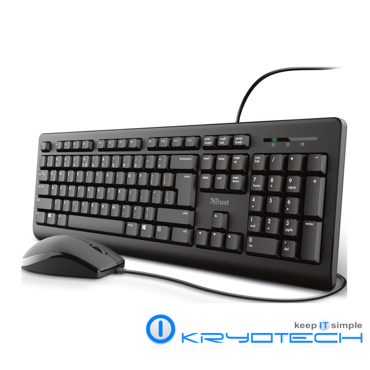 Keyboard Trust Primo spill resistant