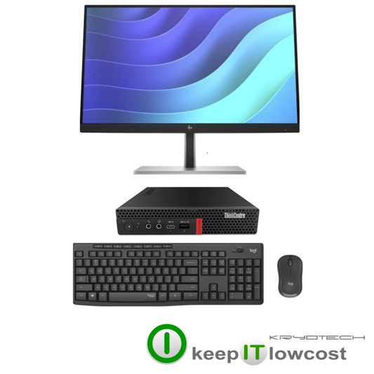 HP Prodesk 600 G6 + 22" monitor, keyboard &amp; mouse